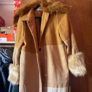 Fall trench coat